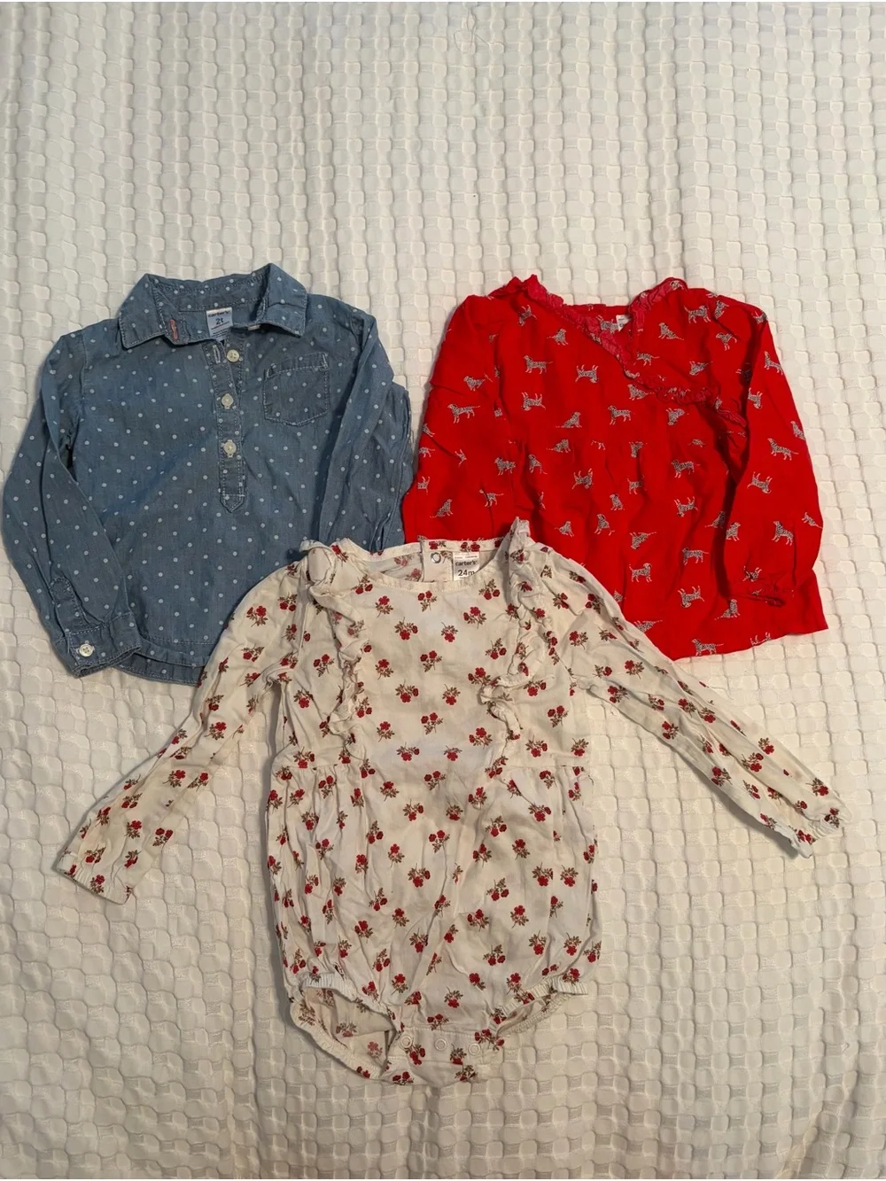 Carter's Long-sleeve Bundle - Girls